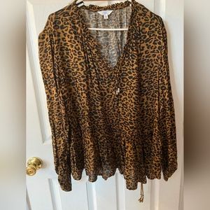 Time and tru size 20 leopard print